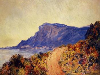 尅勞德 莫奈 Coastal Road at Cap Martin, near Menton 尅勞德 莫奈 Coastal Road at Cap Martin, near Menton